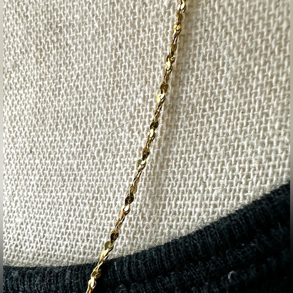 💛Diamond Cut Gold Tone Chain 24” - Picture 5 of 8